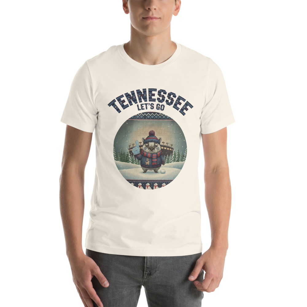 Tennessee Fan tee, vintage white model