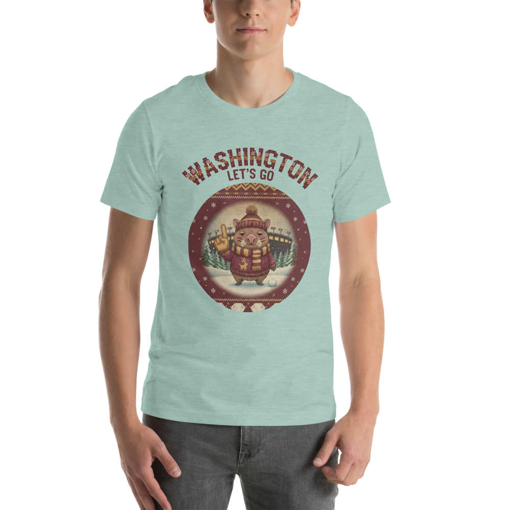 Washington Fan tee, green model