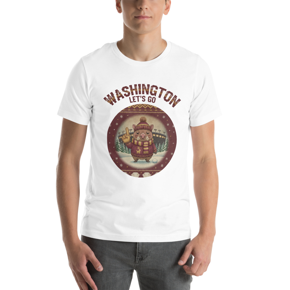 Washington Fan tee, pure white model