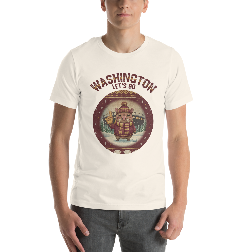 Washington Fan tee, vintage white model