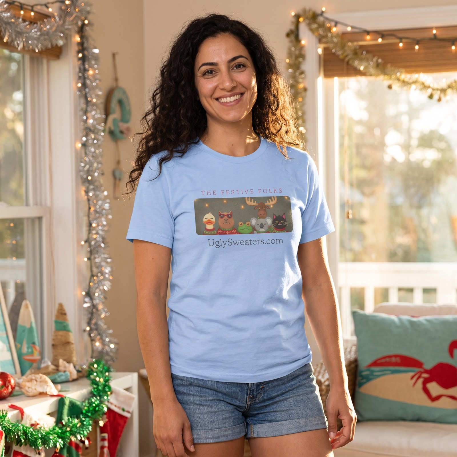 Styling photo, The Festive Folks Tee