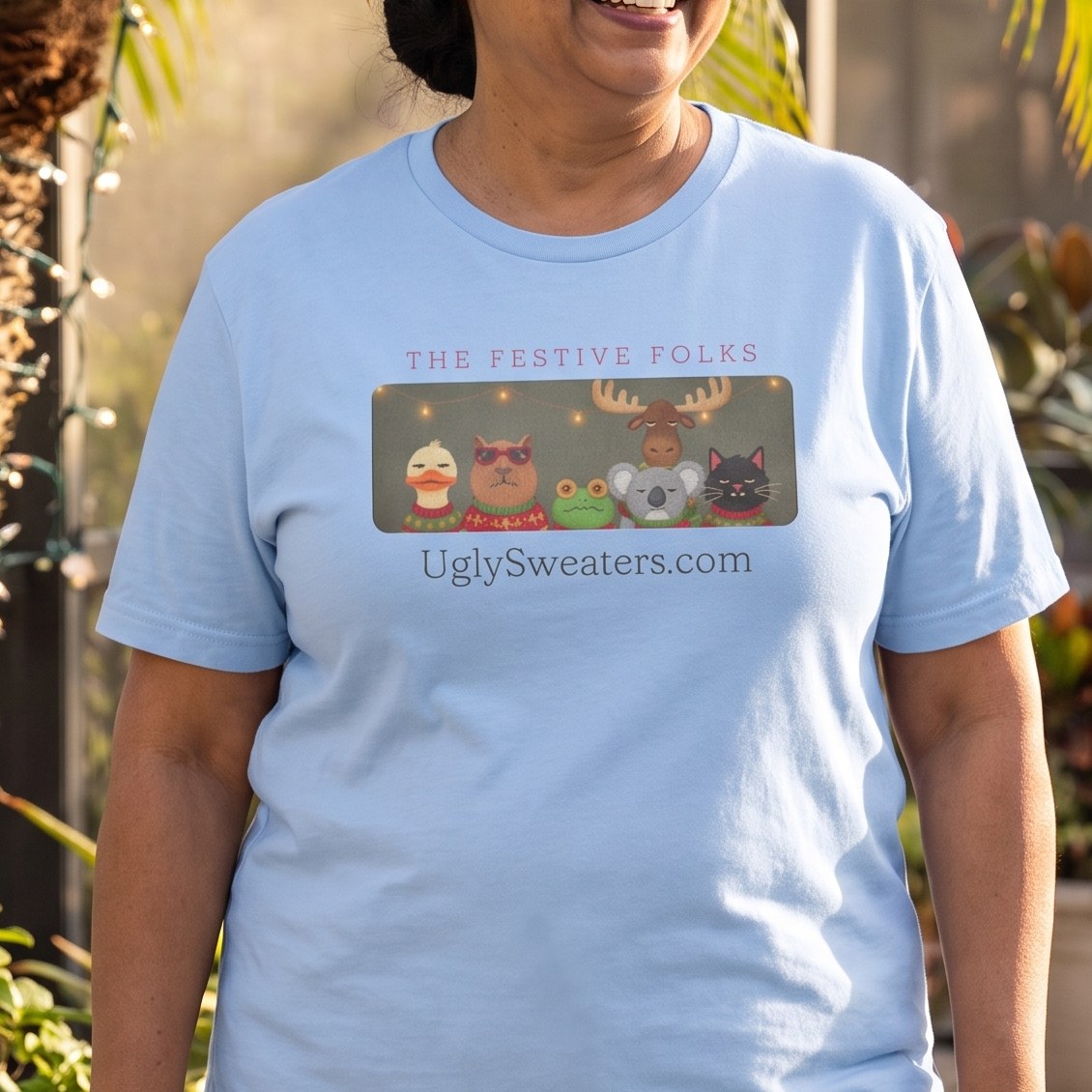 Styling photo, The Festive Folks Tee