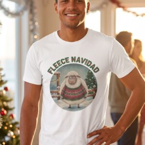 Fleece Navidad Ugly Christmas Shirt