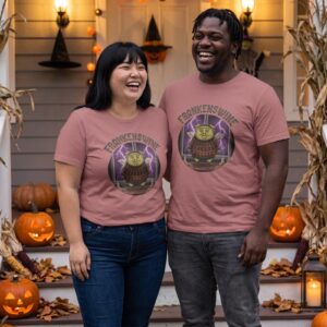Plus size styling photo, Frankenswine Matching Halloween Shirts for Couples