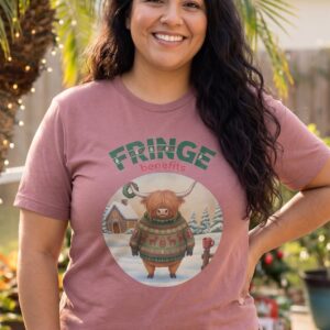 Fringe Benefits Ugly Christmas Shirt