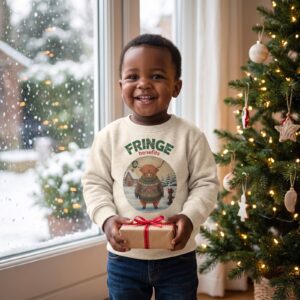 Styling photo, Fringe Benefits Toddler Ugly Christmas Sweater