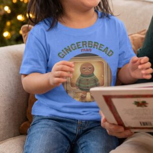 Gingerbread Man Toddler Ugly Christmas Shirt