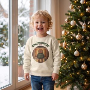 Styling photo, Gingerbread Man Toddler Ugly Christmas Sweater