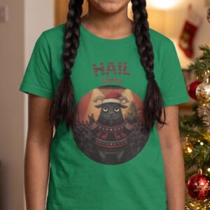 Hail Santa Kids Ugly Christmas Shirt