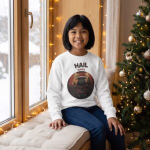 Styling photo, Hail Santa Kids Ugly Christmas Sweater