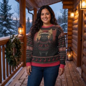 Hail Santa Ugly Christmas Sweater