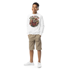 Koalafied Kids Ugly Christmas Sweater | Youth Crewneck Sweatshirt