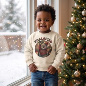 Styling photo, Koalafied Toddler Ugly Christmas Sweater
