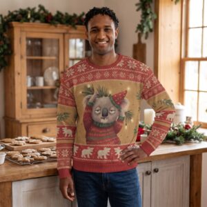 Styling photo, Koalafied Ugly Christmas Sweater