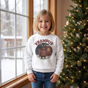 Styling photo, Krampus Kids Ugly Christmas Sweater