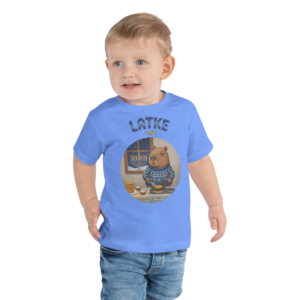 Latke Night Toddler Hanukkah Shirt | Ugly Hanukkah Tee, 2T to 5T