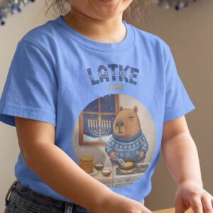 Latke Night Toddler Hanukkah Shirt