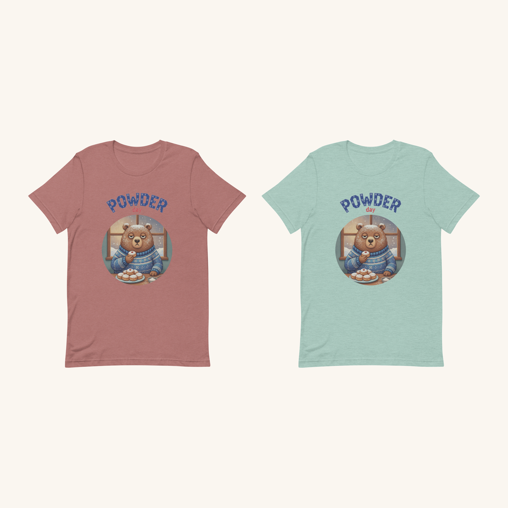 The Powder Day couples Hanukkah tee set: two tees in two colours, 49.99 US dollars