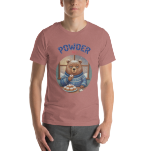 Powder Day Funny Hanukkah Shirt | Ugly Hanukkah Tee for Women and Men