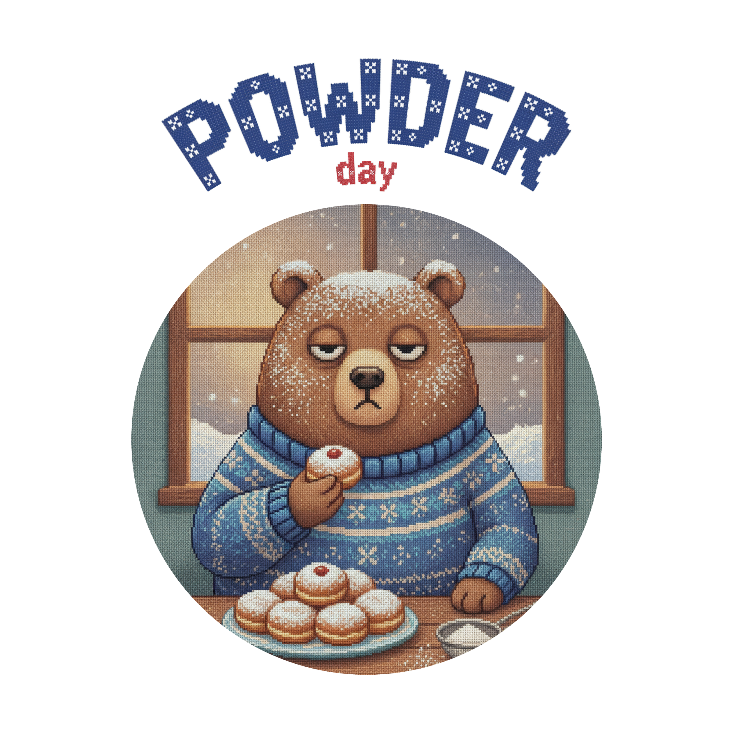Powder Day Toddler Ugly Tee