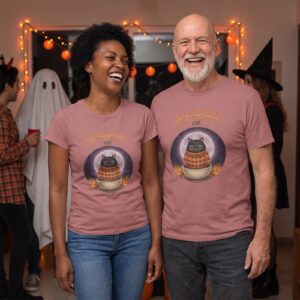 Styling photo, Scaredy Cat Matching Halloween Shirts for Couples