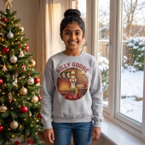 Styling photo, Silly Goose Kids Ugly Christmas Sweater