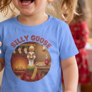 Silly Goose Toddler Ugly Christmas Shirt