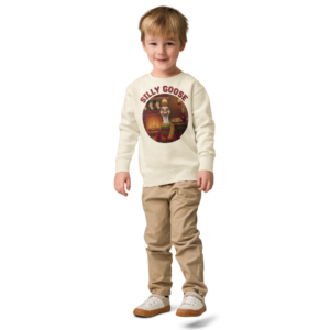 Silly Goose Toddler Ugly Christmas Sweater | Kids Crewneck Sweatshirt, Ages 2 to 7