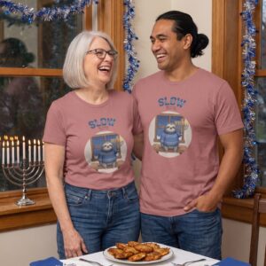 Styling photo, Slow Burn Matching Hanukkah Shirts for Couples