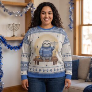 Slow Burn Ugly Hanukkah Sweater