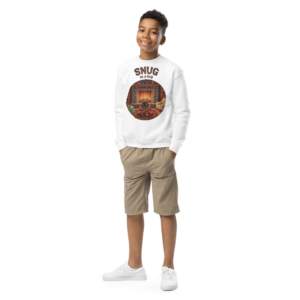 Snug as a Bug Kids Ugly Christmas Sweater | Youth Crewneck Sweatshirt