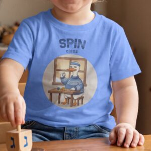Spin Class Toddler Hanukkah Shirt