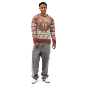 Tampa Bay Fan ugly Christmas sweatshirt, men's front