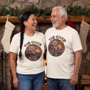 Plus size styling photo, The Giver Matching Christmas Shirts for Couples