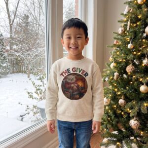 Styling photo, The Giver Toddler Ugly Christmas Sweater