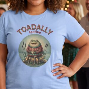 Toadally Festive Ugly Christmas Shirt