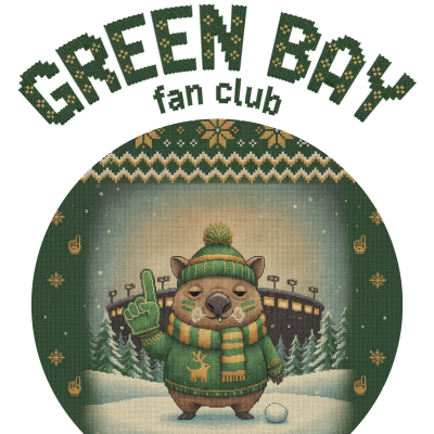 Green Bay Fan Ugly Christmas Tee