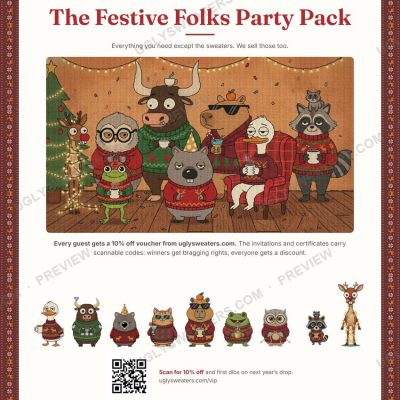 The Festive Folks Party Pack cover preview